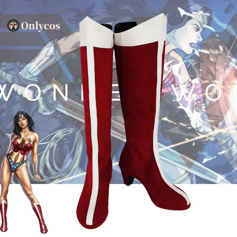 Anime Cosplay Costumes Female - Wonder Cosplay Woman Shoes Halloween Party
