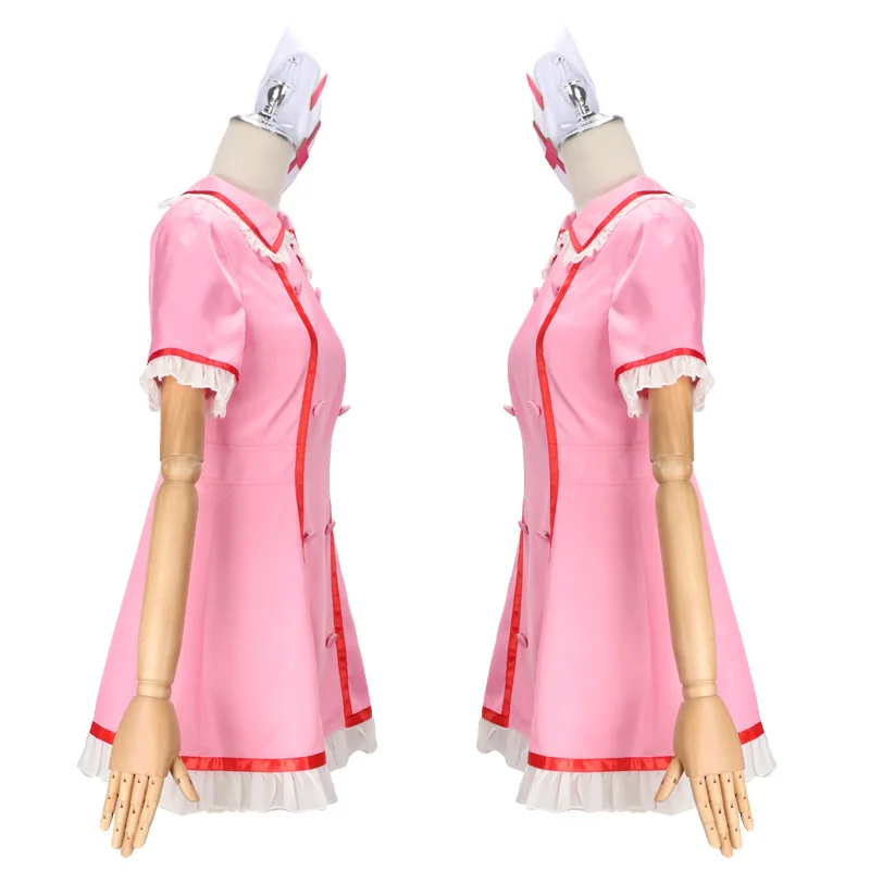 Anime Cosplay Nurse - ✠2026✠ Anime Vocaloid Miku Cosplay Pink