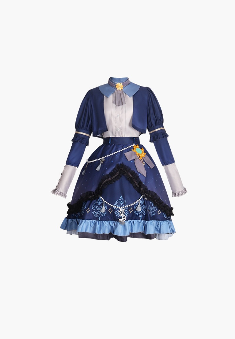 2025 PJSK Stars Colorful Dress – Anime Cosplay Costumes Female recenzja i cena