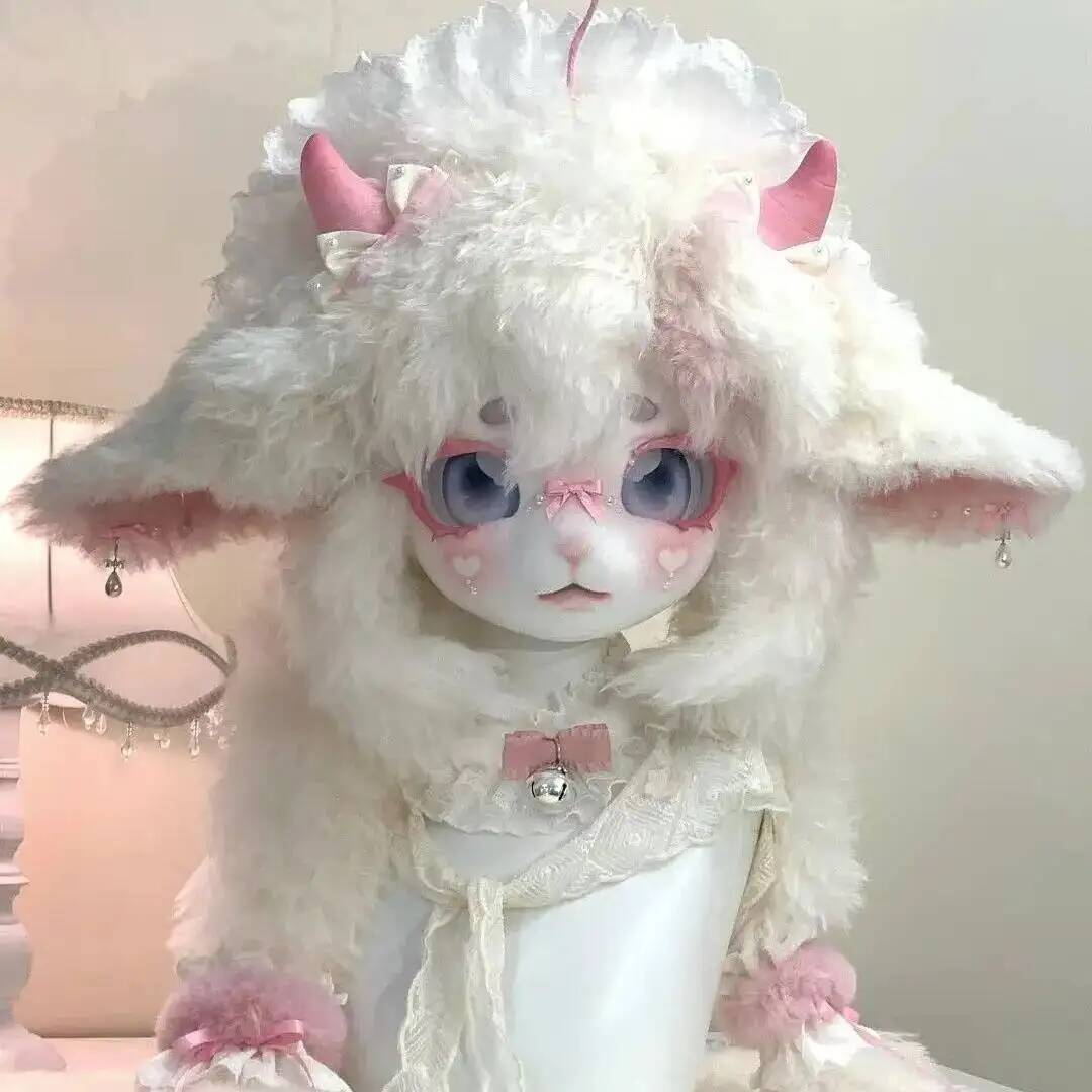 Handmade Kig Fursuit Head Cute – Anime Cosplay Mask recenzja i cena