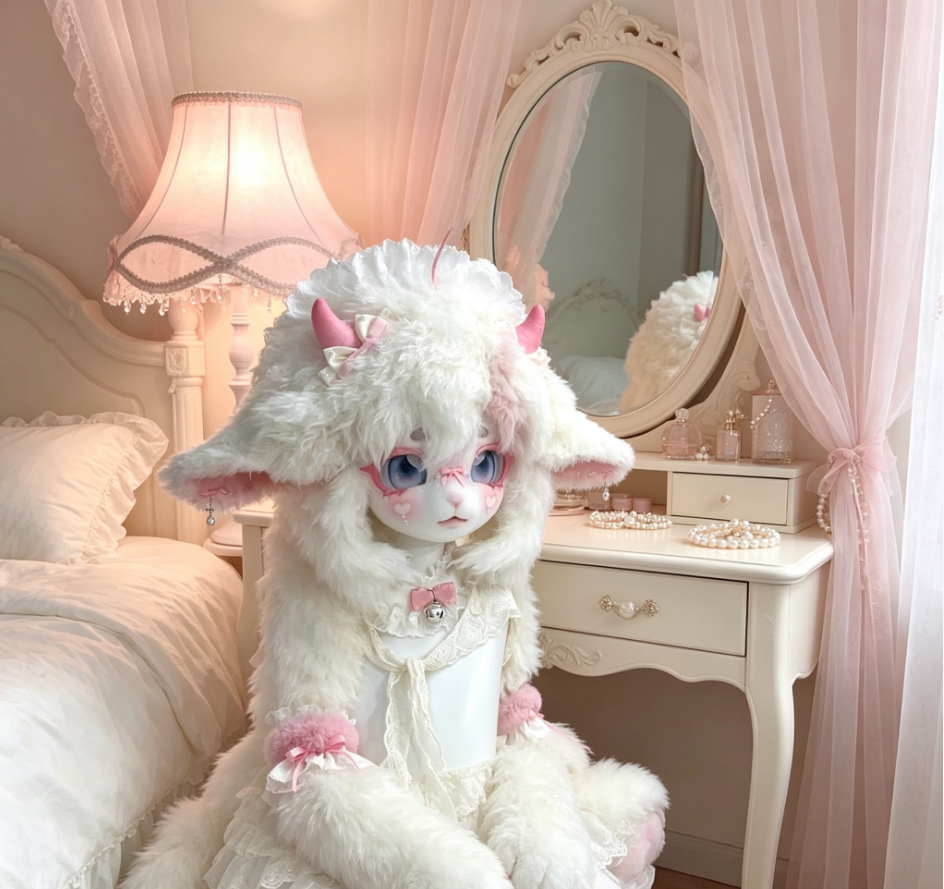 Handmade Kig Fursuit Head Cute – Anime Cosplay Mask recenzja i cena