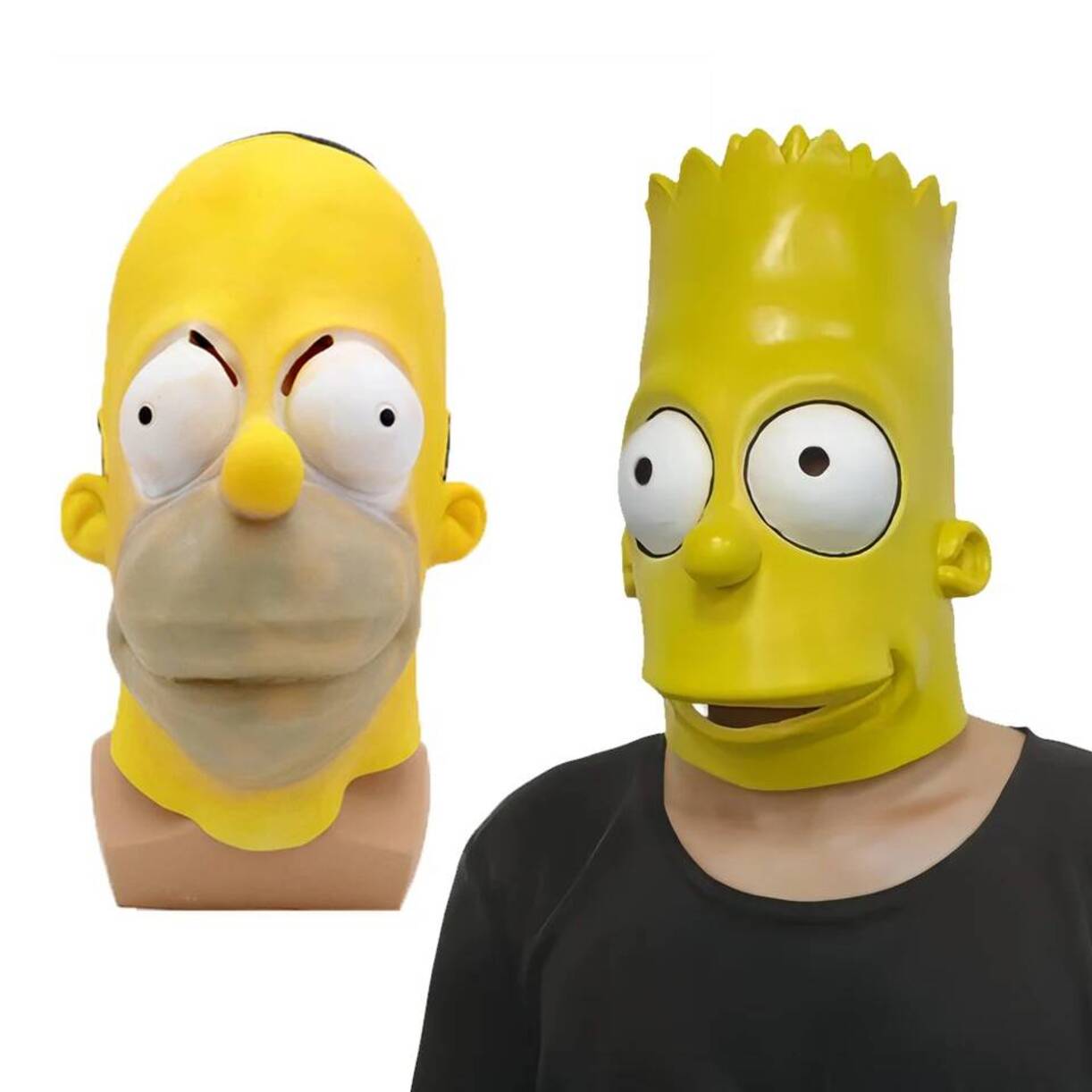 Funny The Simpsons Mask Homer  – Anime Cosplay Mask recenzja i cena