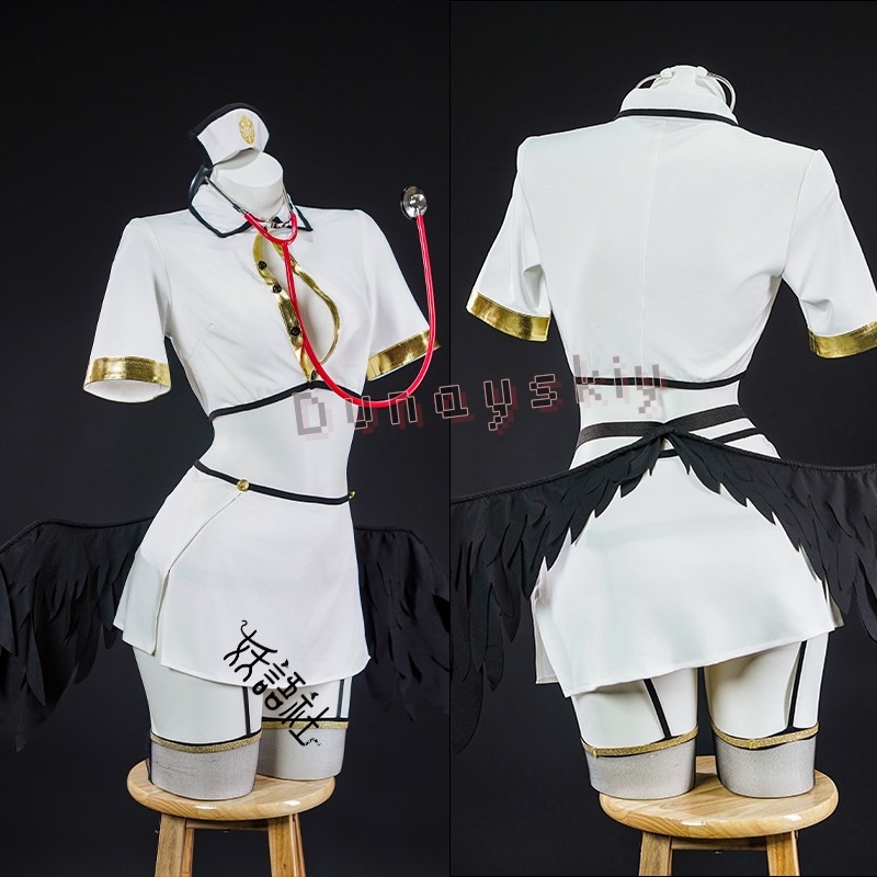 OVERLORD Albedo Gothic Angel N – Anime Cosplay Nurse recenzja i cena