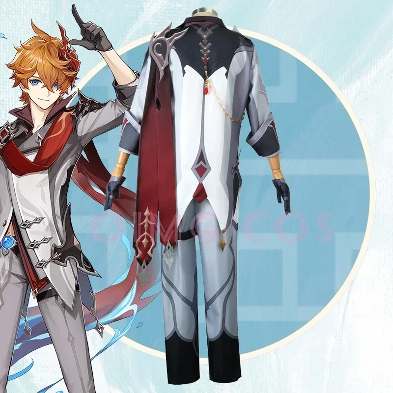 Genshin Impact Tartaglia Cospl – Anime Cosplay Jumpsuit recenzja i cena