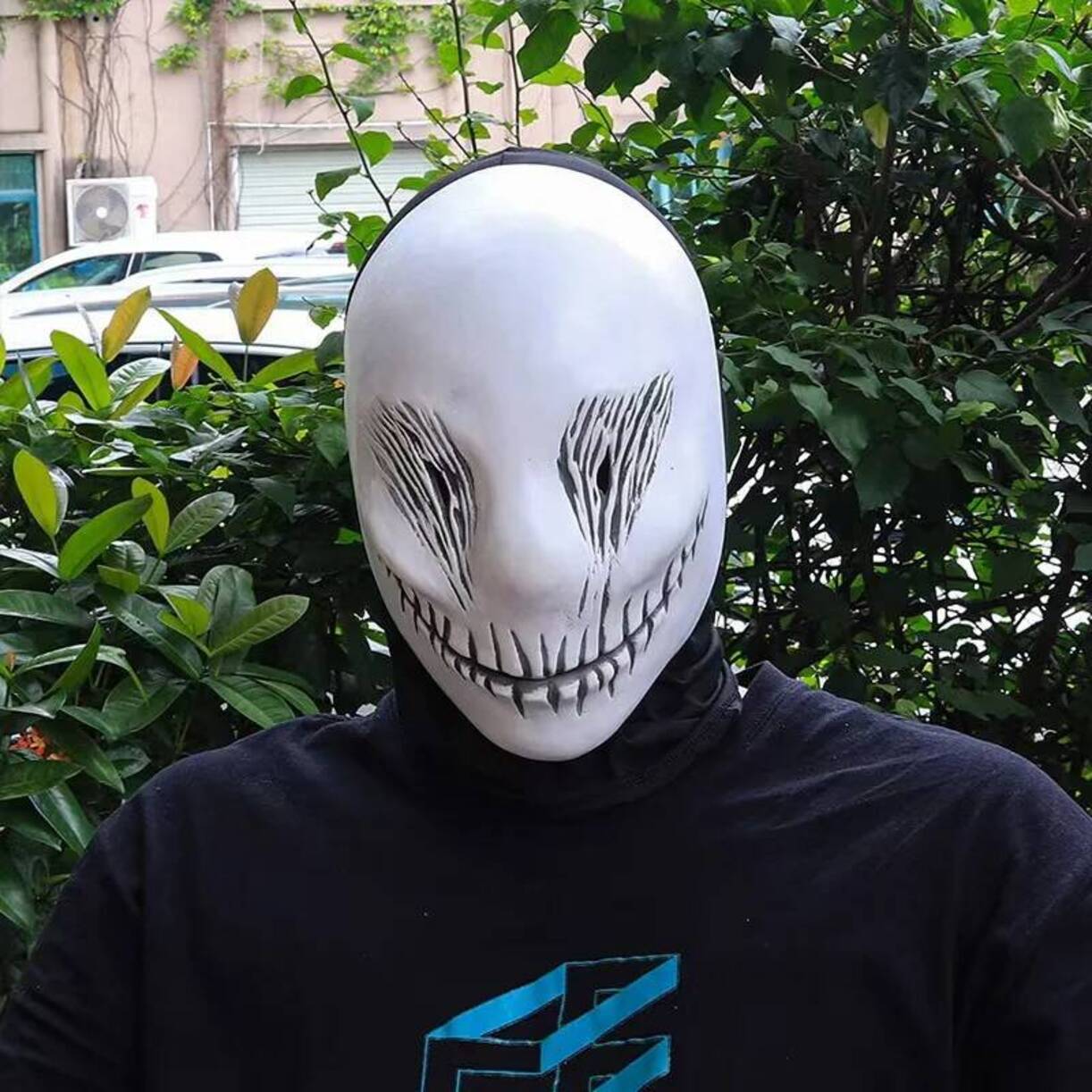 Scary Demon White Ghost Acg La – Anime Cosplay Mask recenzja i cena