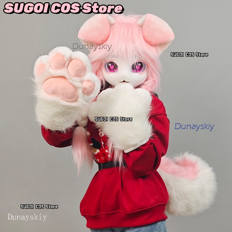 aBcSCS*Fursuit Head Kigurumi C – Anime Cosplay Mask recenzja i cena