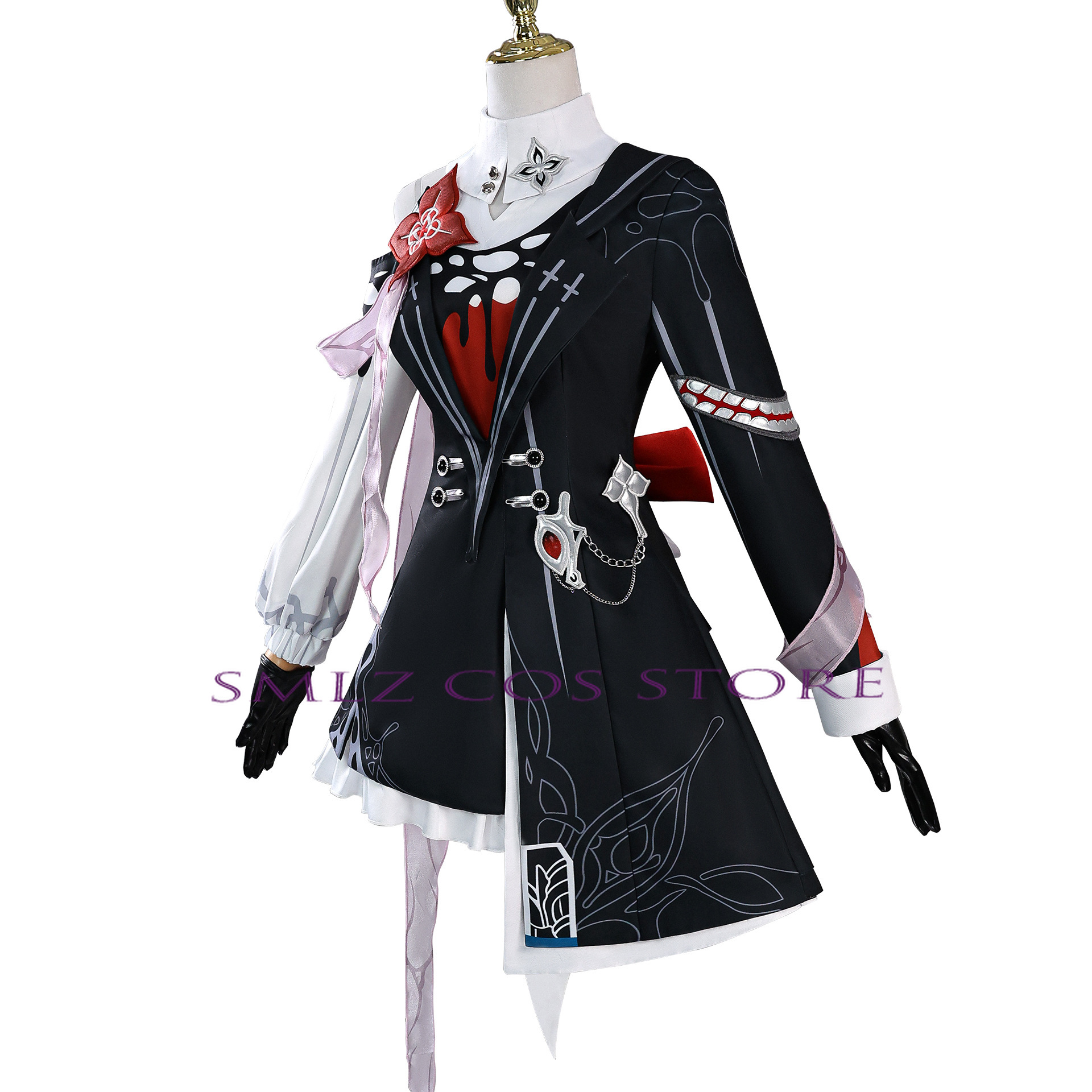 Newly Evernight Cosplay Honkai – Anime Cosplay Costumes Female recenzja i cena