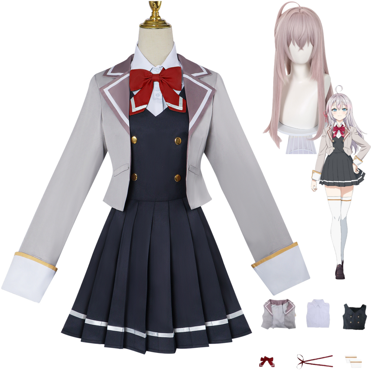 Anime Alya Sometimes Hides Her – Anime Cosplay Alya recenzja i cena