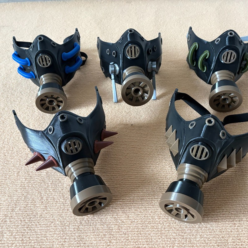 Riyo Rudo Tamsy Zanka Enjin Gu – Anime Cosplay Mask recenzja i cena