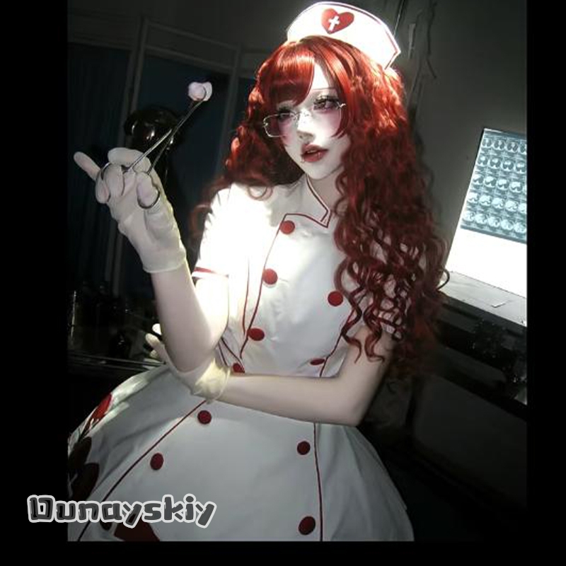OHaYo%Bloody Nurse Fanart Hall – Anime Cosplay Nurse recenzja i cena