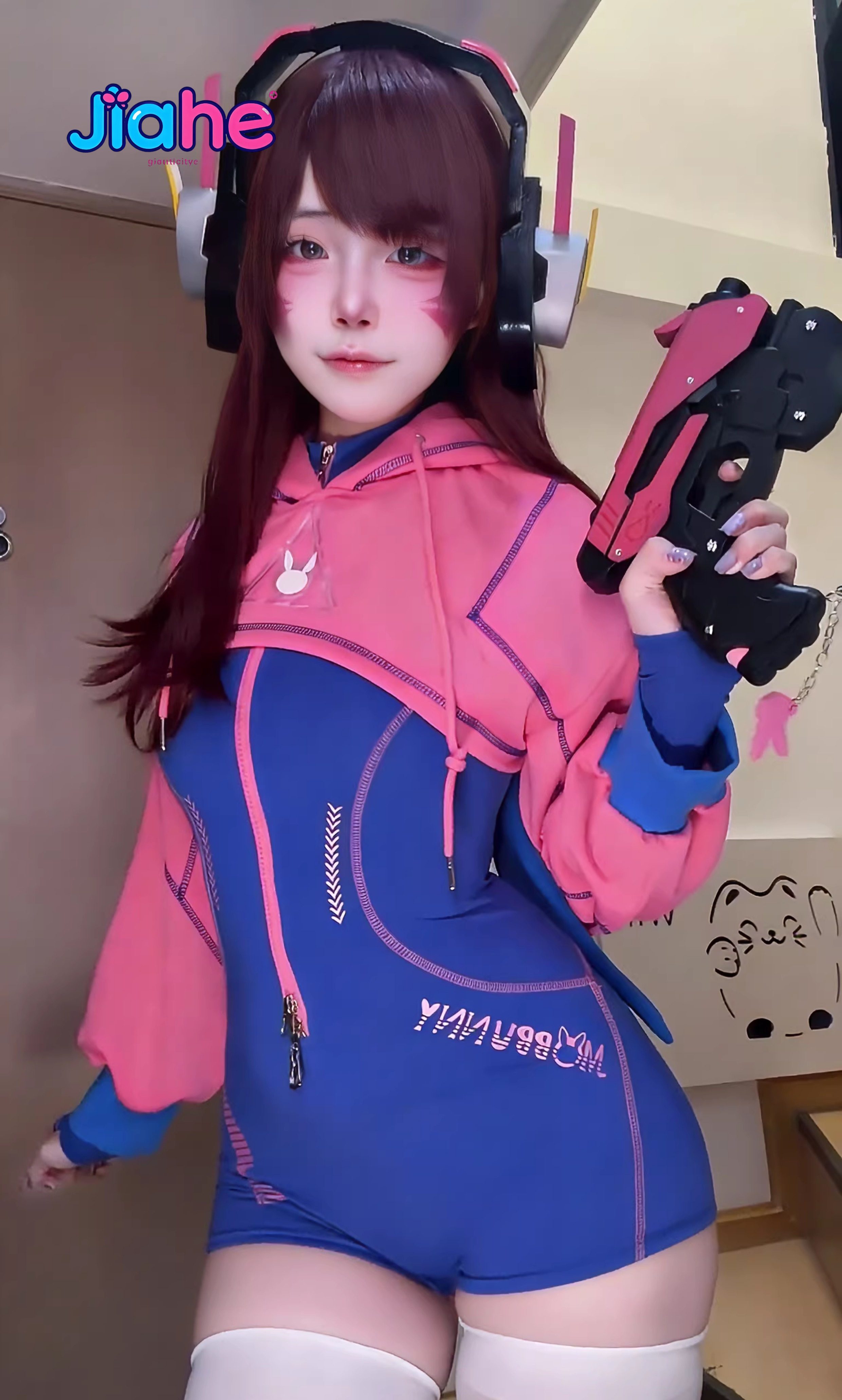 In stock D.Va Overwatch Cospla – Anime Cosplay Jumpsuit recenzja i cena