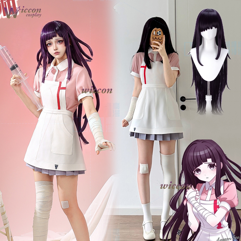 KospLAY Danganronpa Mikan Tsum – Anime Cosplay Nurse recenzja i cena