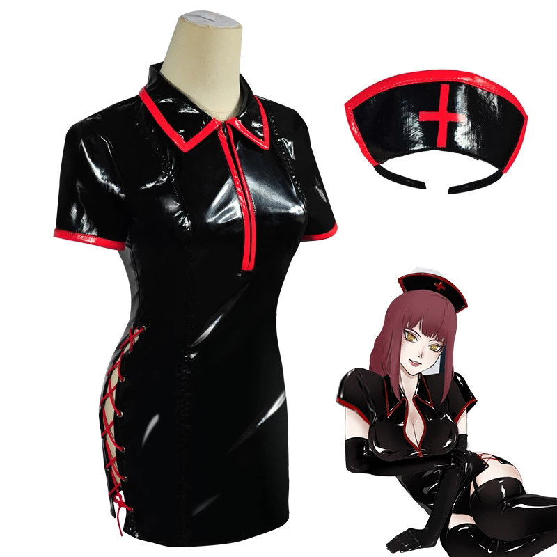 Anime Chainsaw Man Cosplay Cos – Anime Cosplay Nurse recenzja i cena